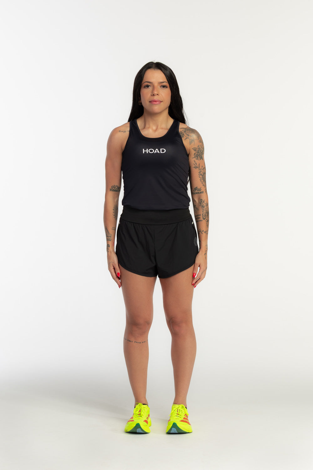 Regata Feminina TechSpeed Preto - Branco