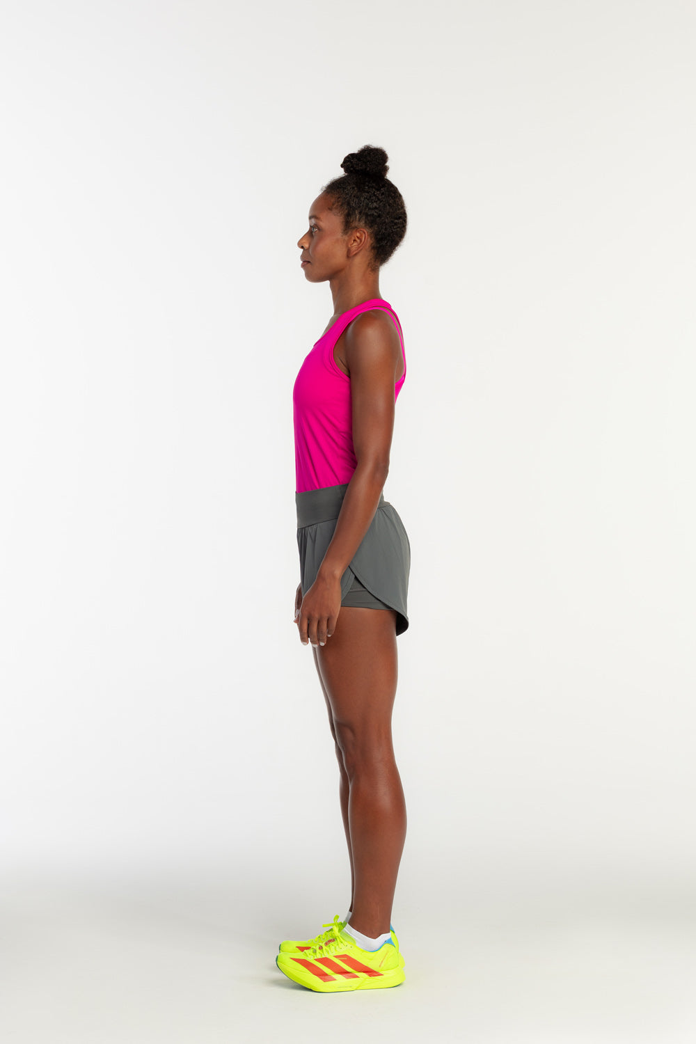 Regata TechSpeed Rosa - Branco