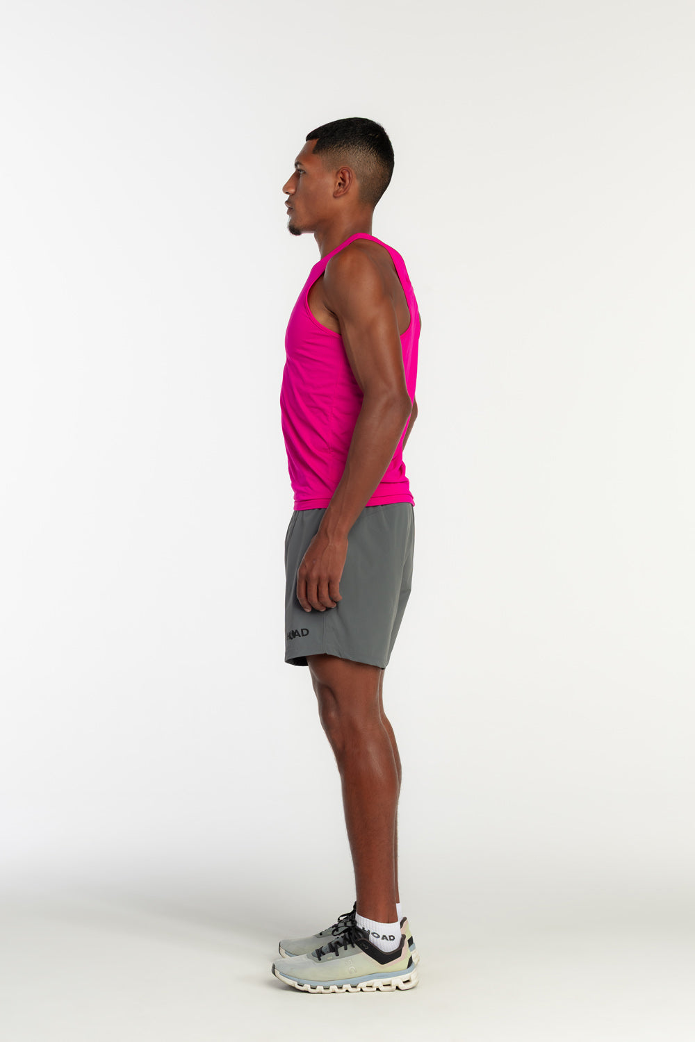 Regata TechSpeed Masculina Rosa - Verde - Hoad