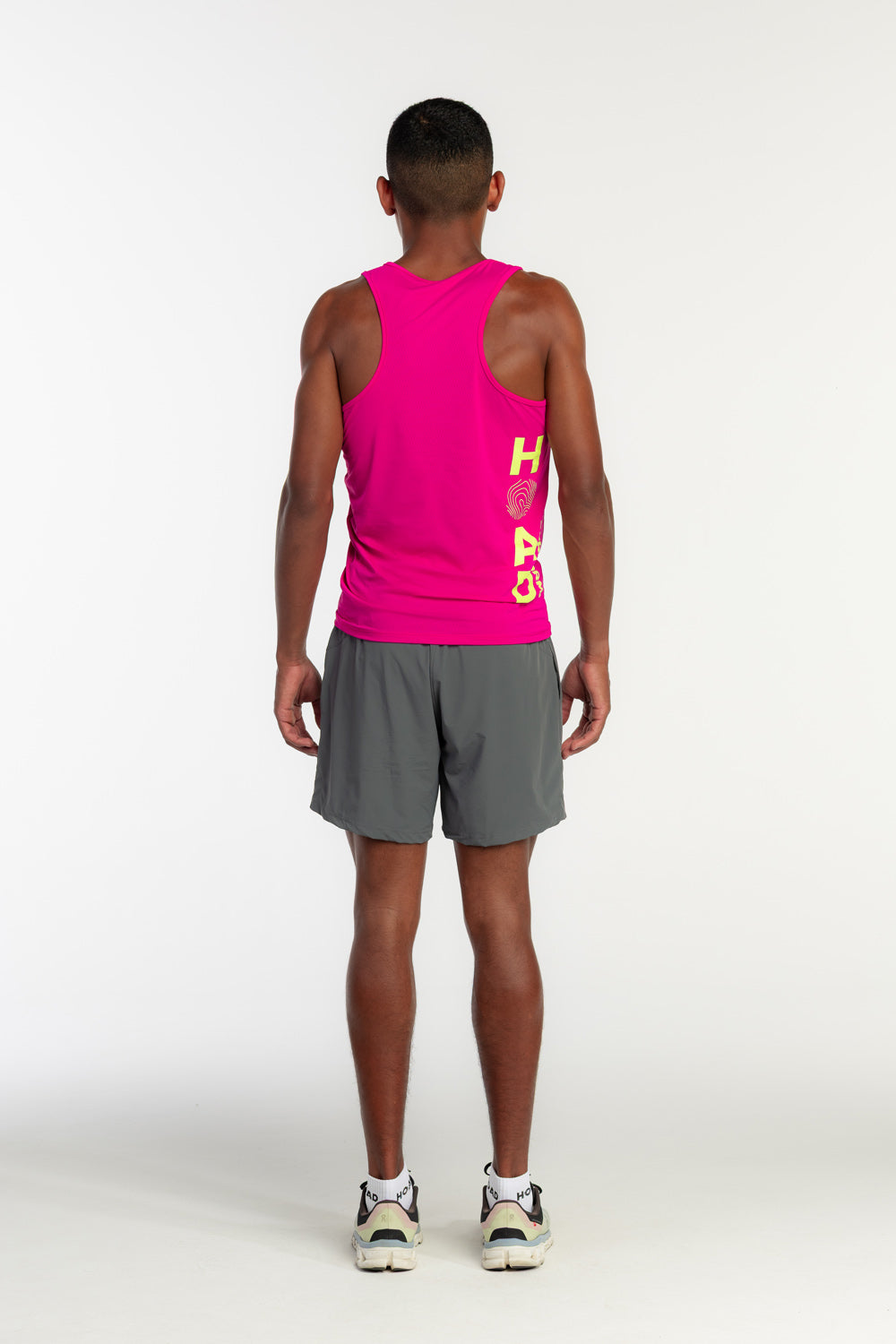 Regata TechSpeed Masculina Rosa - Verde - Hoad