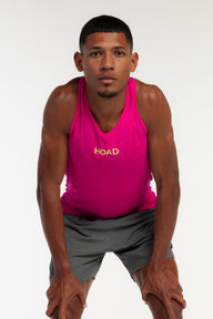 Regata TechSpeed Masculina Rosa - Verde - Hoad