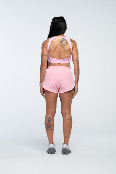 Top Pace Perform Rosa e Shorts Feminino Flow Rosa - Hoad