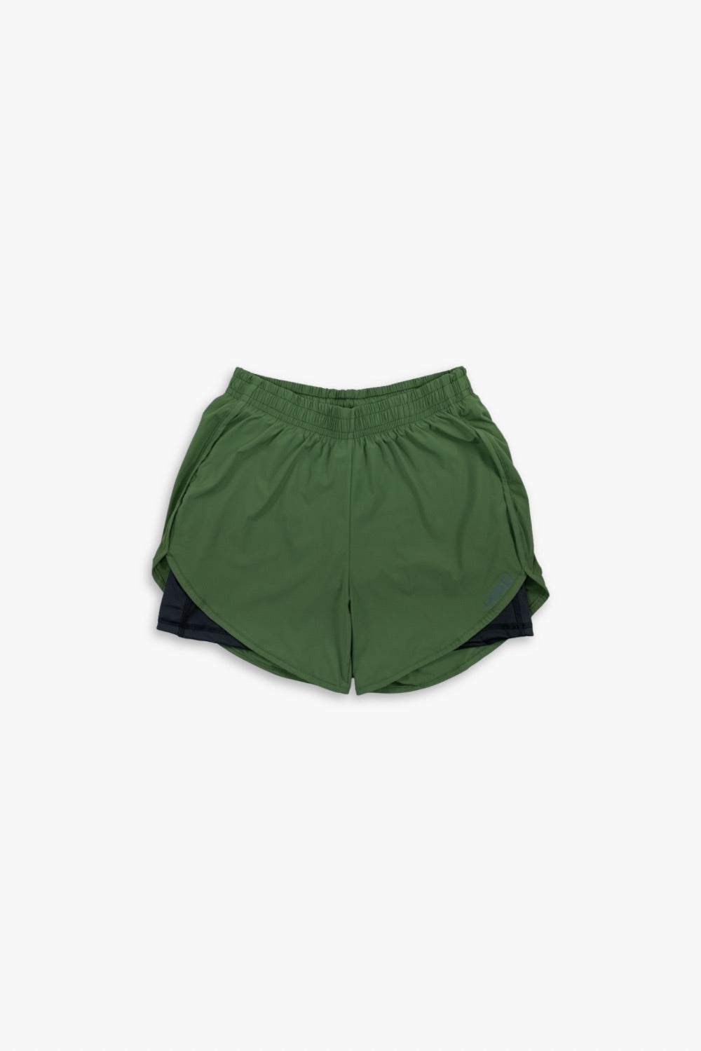 Shorts 2 em 1 PocketPace Masculino – Verde