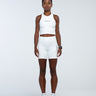 Shorts Rise 360 Perform Branco - Hoad