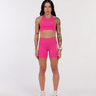 Top Endurance C/ Regulador e Shorts 360 Perform Rosa Essenza, vista frontal - Hoad