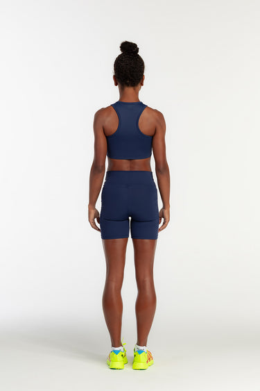 Top Rise Alta Sustentação Hoad Azul Marinho - Hoad