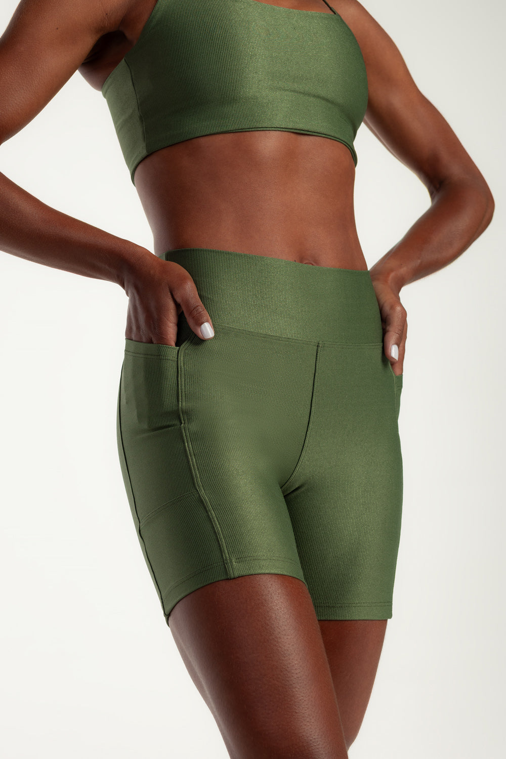 Shorts Rise Allure Oliva