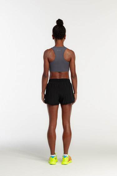 Top Rise Alta Sustentação Hoad Chumbo - Hoad