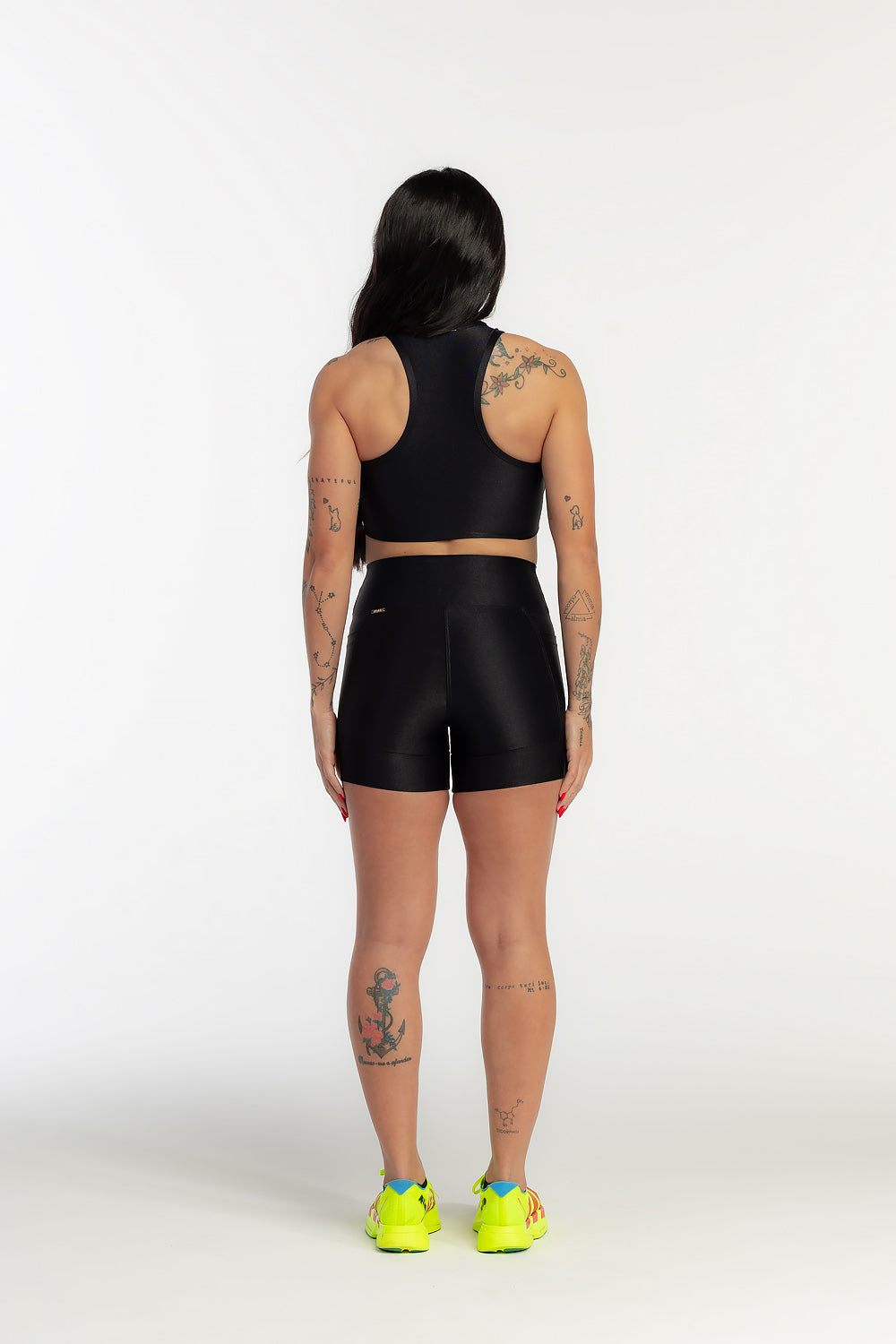 Top Rise Alta Sustentação Hoad Allure Preto