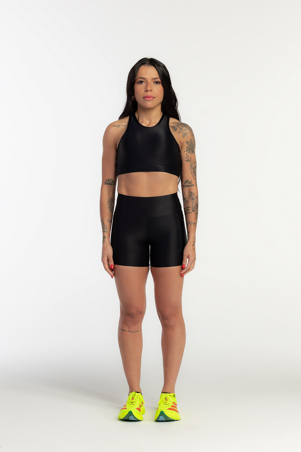 Top Rise Alta Sustentação Hoad Allure Preto